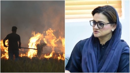 air quality index, Marriyum Aurangzeb, Punjab air quality, Punjab smog, Pakistan, Indian express news, current affairs