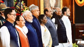 Narendra Modi, Constitution day, Chief Justice of India Sanjiv Khanna, Arjun Ram Meghwal, Supreme Court Bar Association, Indian express news, current affairs