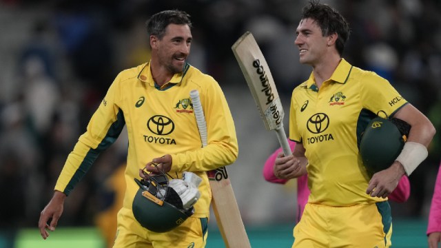 Pat Cummins and Mitchell Starc, AUS vs PAK, MCG