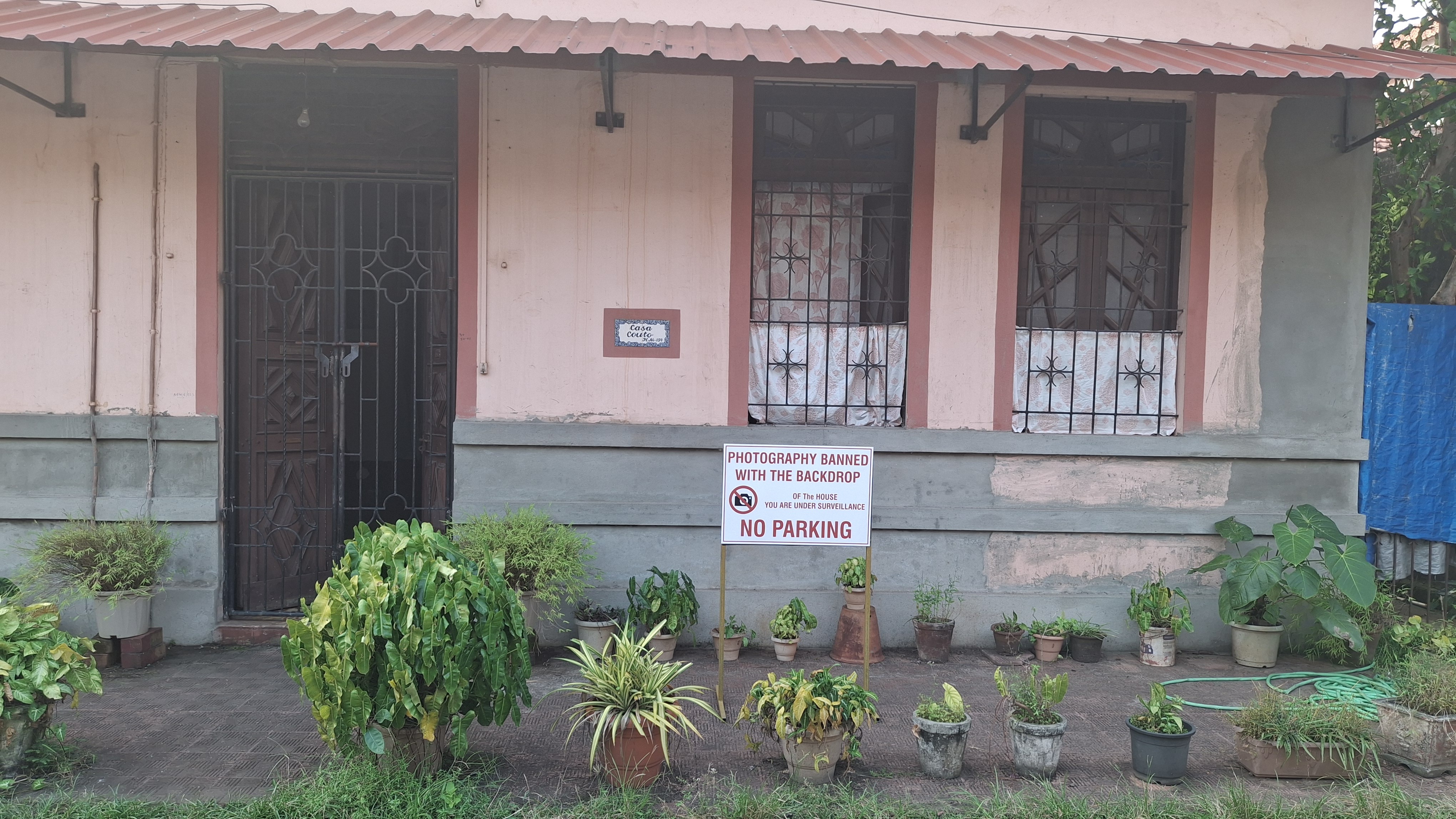 Nearby, outside St Sebastian Chapel, another board reads: “This is a chapel, a holy place! Photography banned with the backdrop of the chapel. Silence and decorum to be maintained.”