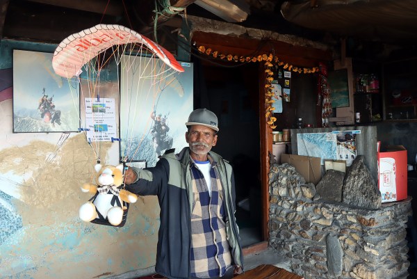 Puran Chand opened his tea shop on an uninhabited hill in Billing in 1980. Kamleshwar Singh