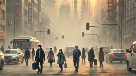 Read along to discover India’s and World Most Polluted Cities as of 2024. (AI generated image) Read along to discover India's and World Most Polluted Cities as of 2024, along with their AQI readings. (AI generated image)