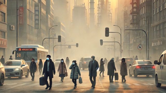 Read along to discover India's and World Most Polluted Cities as of 2024, along with their AQI readings. (AI generated image)