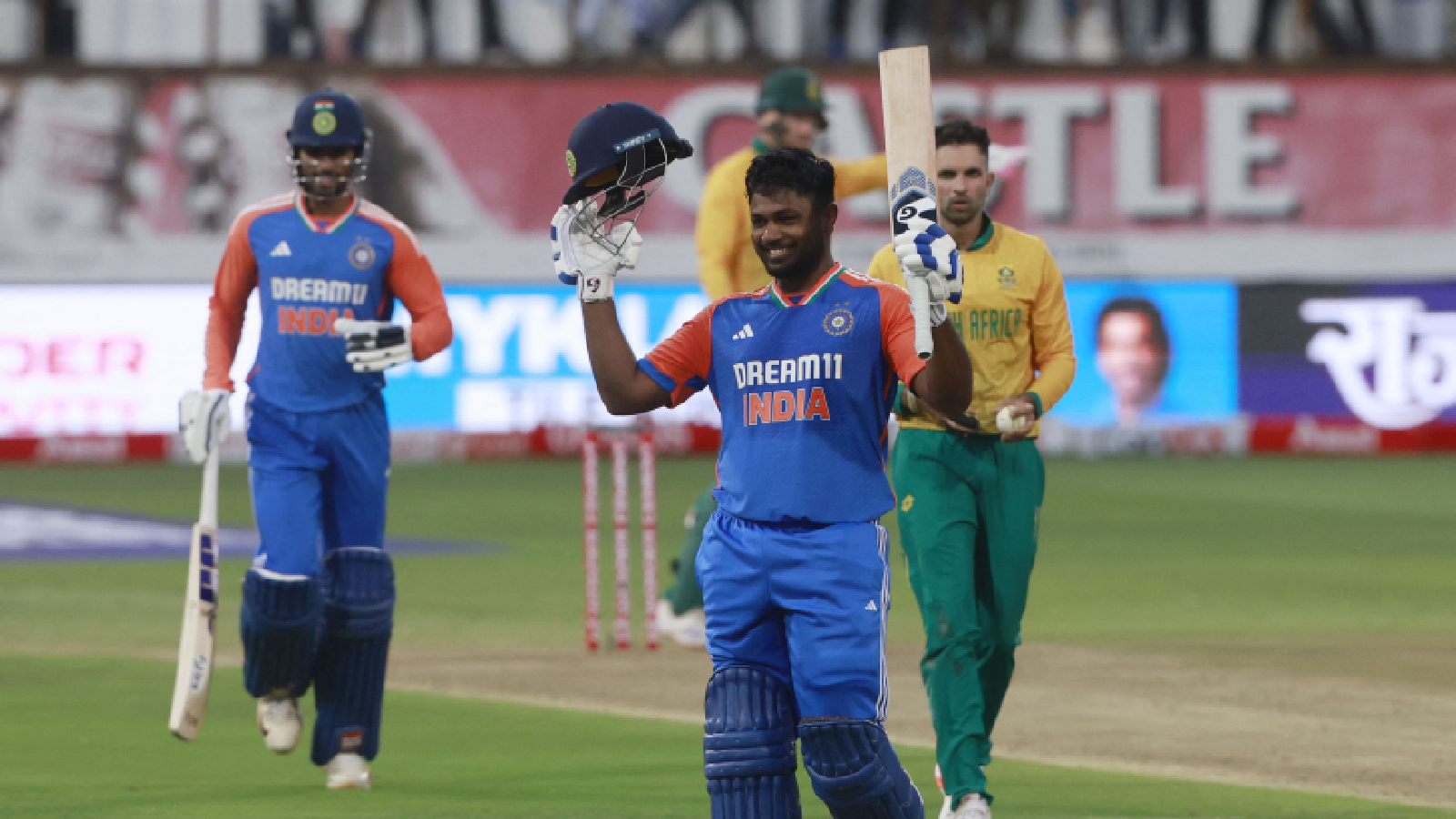 IND vs SA, 1st T20I: Sanju Samson scores second successive T20I century to drag India to unassailable 202 against South Africa