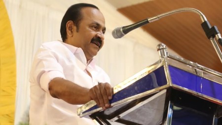 Kerala heist, Kerala 2021 highway heist, Kerala BJP, Kerala Congress, V D Satheesan, Thiroor Satheesh, Sobha Surendran, Indian express news, current affairs