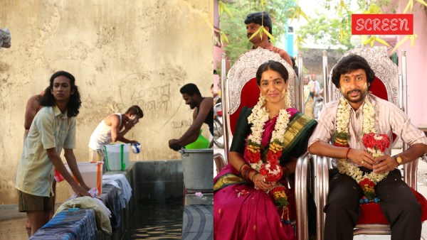 Stills from Sorgavaasal featuring Saniya Iyappan, RJ Balaji and