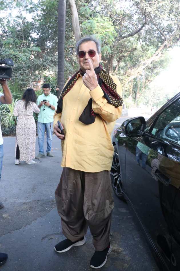 Subhash Ghai-Mumbai voting