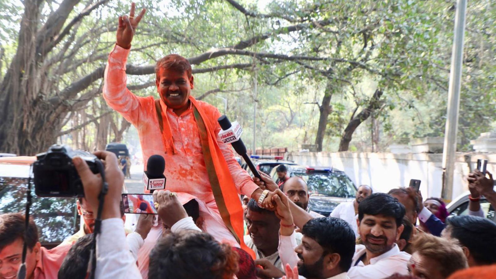 Kamble wins Pune Cantonment seat; Laadki Bahin impact cited.