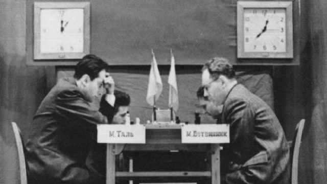 World Chess Championship: Mikhail Tal takes on Mikhail Botvinnik. (Photo: @EmbassyofRussia/x)