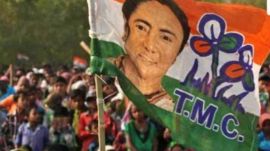 Shortly after counting began on Saturday morning, TMC candidates began to lead, leaving BJP and other Opposition parties behind.