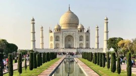 India has the sixth-highest number of sites globally. Having 42 World Heritage Sites, it boasts 34 cultural, 7 natural, and 1 mixed. (Taj Mahal, Source: X/@Blwetorch)