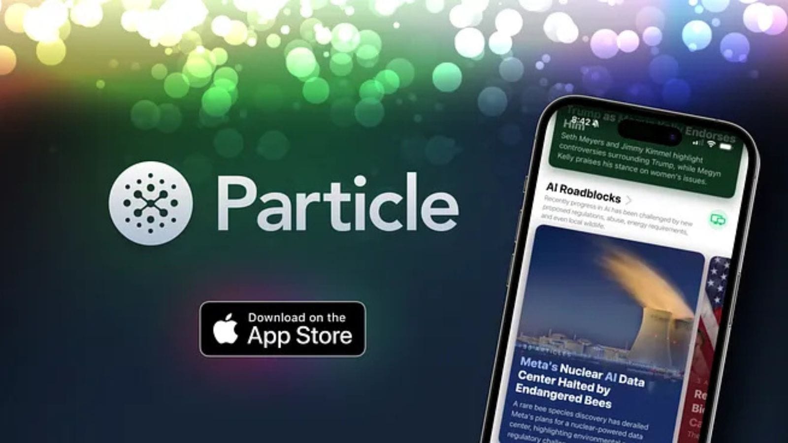 Particle, AI news app