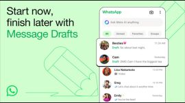 WhatsApp Drafts