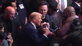 Trump at UFC