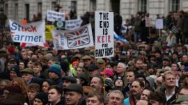 UK protests