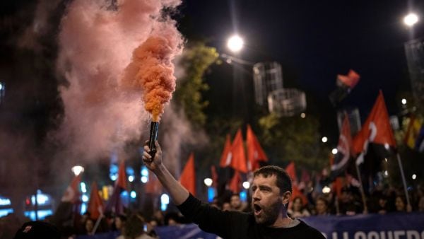 Barcelona Spain protest