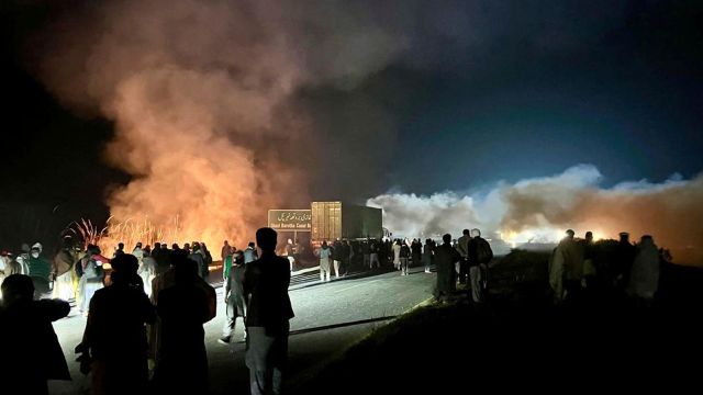 Pakistan protest