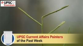 UPSC Current Affairs Pointers, Kodo Millet, Greenhouse Gas Emissions, Lancet Countdown Report, Ayushman Vaya Vandana, National Biodiversity Strategy and Action Plan (NBSAP), Air Quality Index (AQI).
