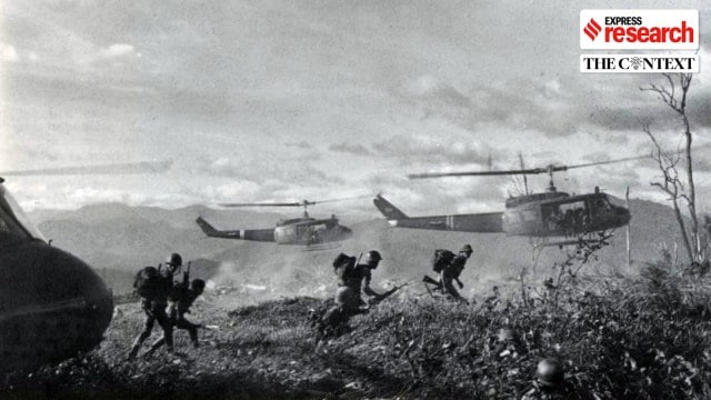 The earliest recorded use of cloud seeding dates back to the Vietnam War (Source: Wikimedia Commons)