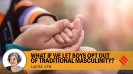 What if we let boys opt out of traditional masculinity copy masculinity, masculine, traditional masculinity, Gender Identity, gender equality, feminism, gender disparity, editorial, Indian express, opinion news, indian express editorial