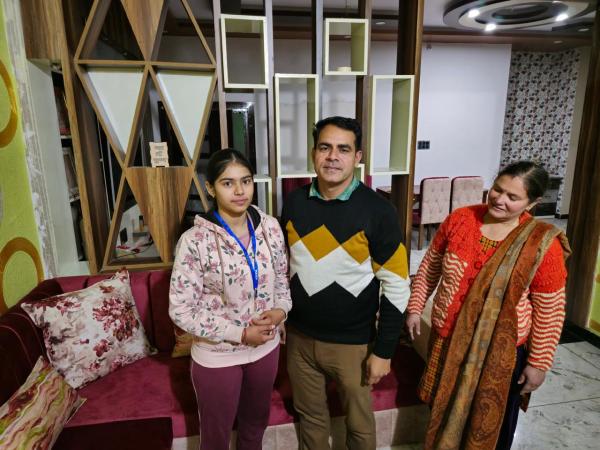 Tanishka who cleared NEET UG 2024 in first attempt