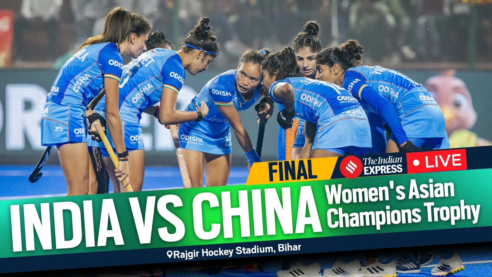 India vs China Hockey Final Live Score, Women’s Asian Champions Trophy 2024: Defending champions IND take on CHN in Rajgir