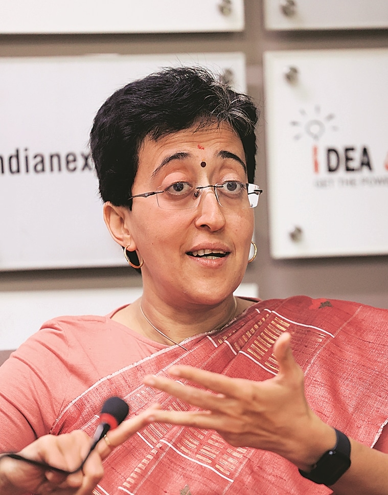 Atishi at Idea Exchange: ‘Arvind Kejriwal’s hands have been tied last ...