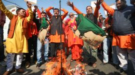 He said the protest against the "repeated atrocities" against minorities in Bangladesh is scheduled for today and tomorrow, he said.