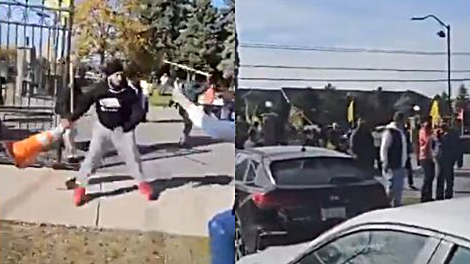 brampton hindu temple violence