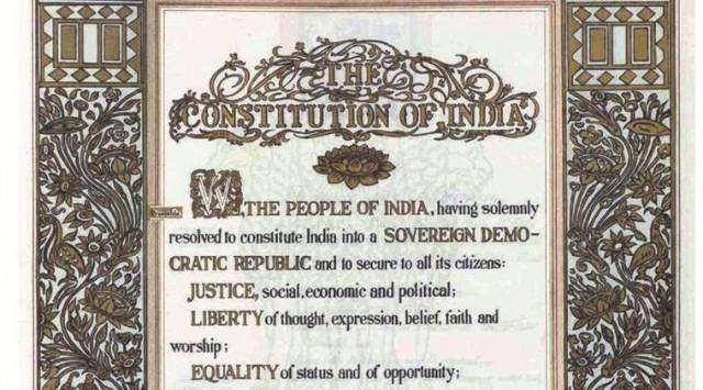  The Constitution of India is notable for being the world’s longest-written constitution of immoderate  sovereign state  successful  the world