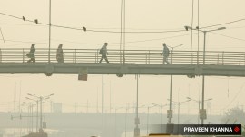 delhi air quality, air pollution, indian express