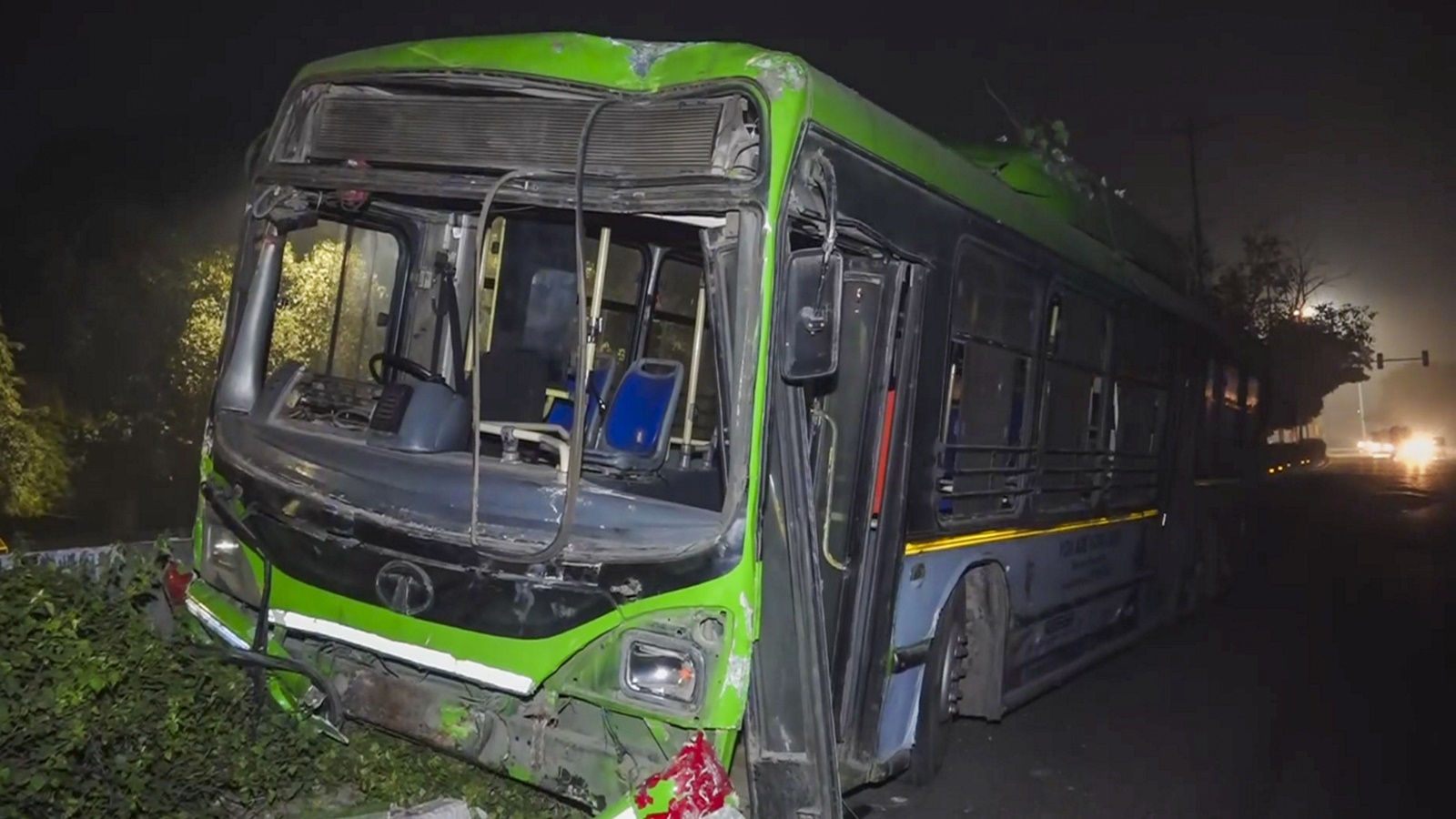 DTC Bus Accident Kills Constable, Pedestrian