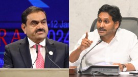 jagan mohan, gautam adani meeting, indian express