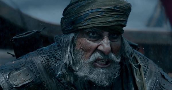 Amitabh Bachchan in a still from Thugs of Hindostan. 