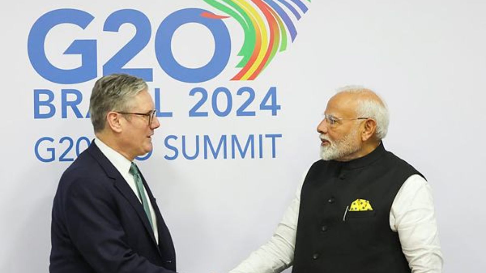 Resumption of UK-India trade talks: PM Modi meets his British counterpart Keir Starmer on the sidelines of the G20 summit | News from India