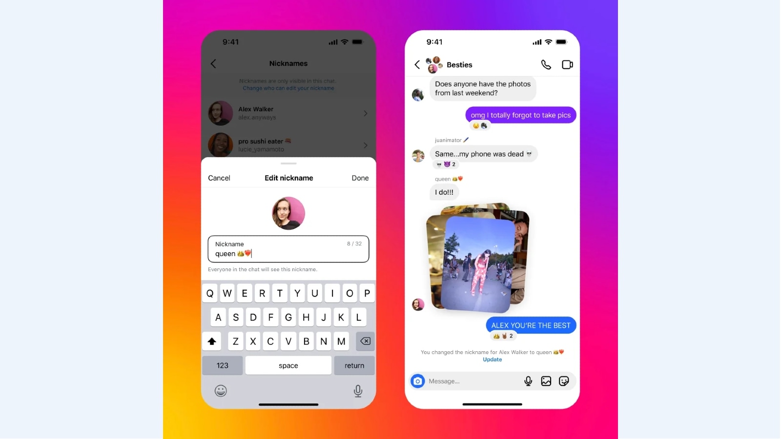 Instagram DM new features