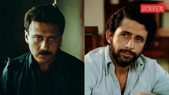 Jackie Shroff (left) was formed  successful  Parinda aft  Naseeruddin Shah (right) challenged manager  Vidhu Vinod Chopra