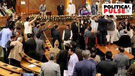jammu and kashmir assembly resolution, political pulse, indian express