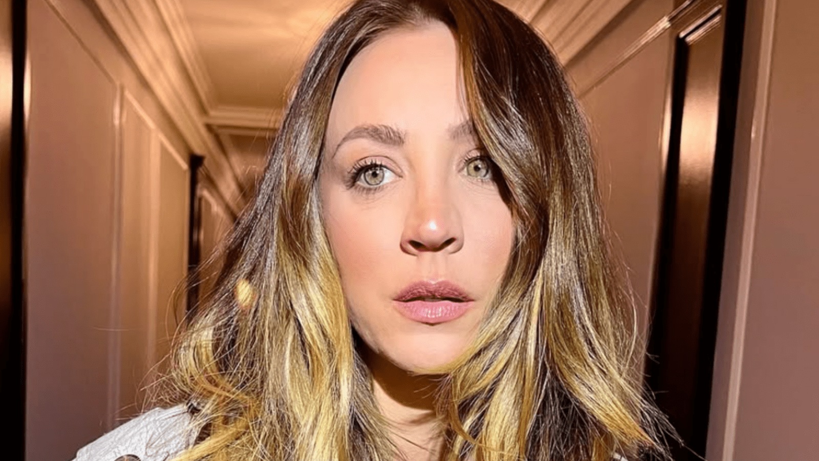 Kayley Cuoco with her beloved dog, Shirley