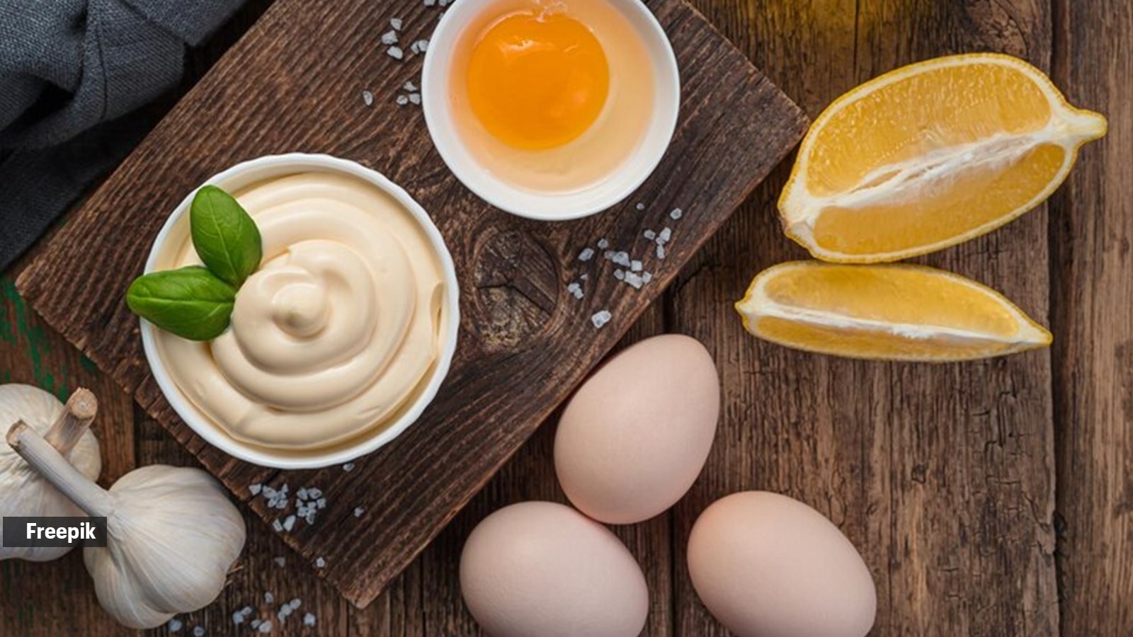 What happens to the body when you consume mayonnaise made from raw eggs?