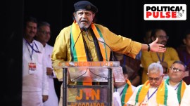 It is not the first time Mithun Chakraborty has found himself in a row over his remarks. (Express file photo by Partha Paul)