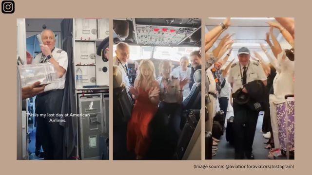 American Airlines pilot shares last flight with daughter as co-pilot