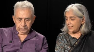 Actors Naseeruddin Shah and Ratna Pathak Shah. (Photo: Prithvi Theatre/ Instagram)