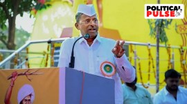 After the split in the NCP in July 2023, Nirhari Zirwal's switch from the Sharad Pawar camp to the Ajit Pawar faction seems to have left him at odds with a section of his voters who have traditionally backed Sharad Pawar in the tribal-dominated constituency. (Photo: Nirhari Zirwal/ Facebook)