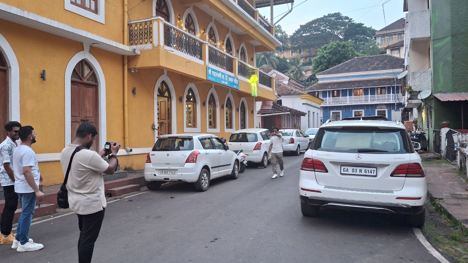 An argument over a photoshoot escalated last month in Sao Tome, when a resident threatened to hit a group of tourists with a stick.