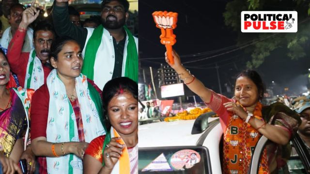This time, the most interesting contest is in Jharia, where two sisters-in-law are competing against each other -- sitting Congress MLA Purnima Neeraj Singh vs the BJP’s Ragini Singh.