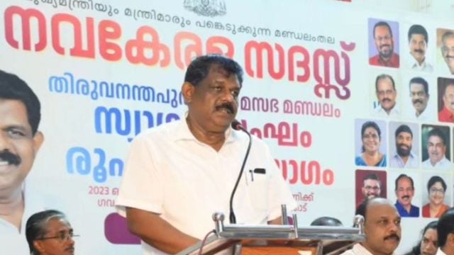 Raju, an MLA from the Janadhipathya Kerala Congress, is portion  of the state’s ruling Left Democratic Front coalition.