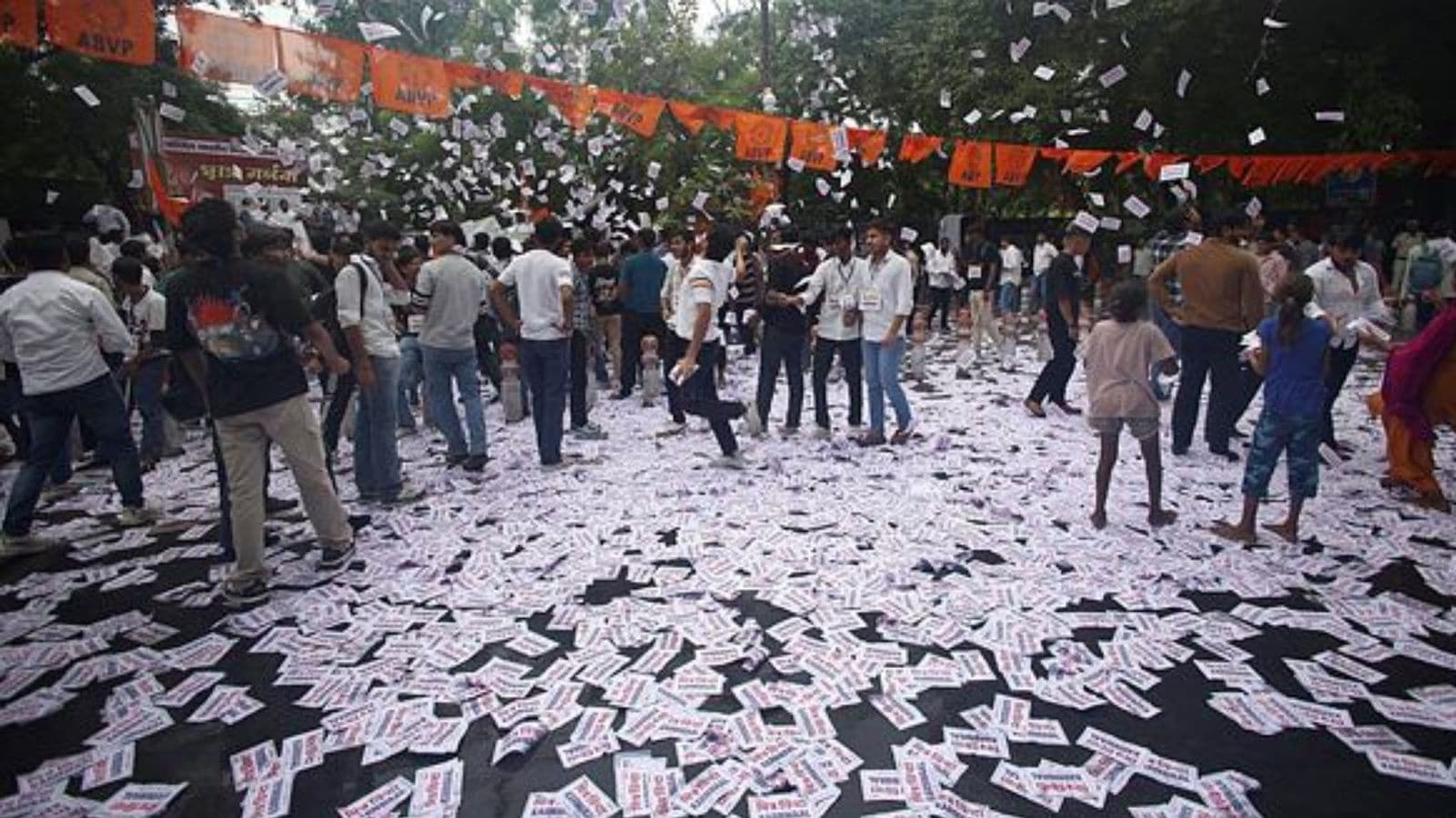 DUSU Election Result 2024 NSUI leads ABVP, Left in 3 posts Delhi