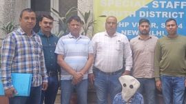 Accordingly, a team of the Delhi Police led by Ram Pal, Station House Officer, Ambedkar Nagar, laid a trap and nabbed Trupati in the wee hours of Friday.
