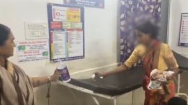A video that surfaced Friday purportedly showed Shivraj’s wife Roshni being made to clean the bloodied bed at the primary health centre immediately after her husband's death.